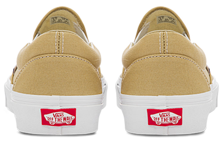 Vans Slip-on Low Tops Casual Shoe Unisex Brown Yellow VN000XG8AZP