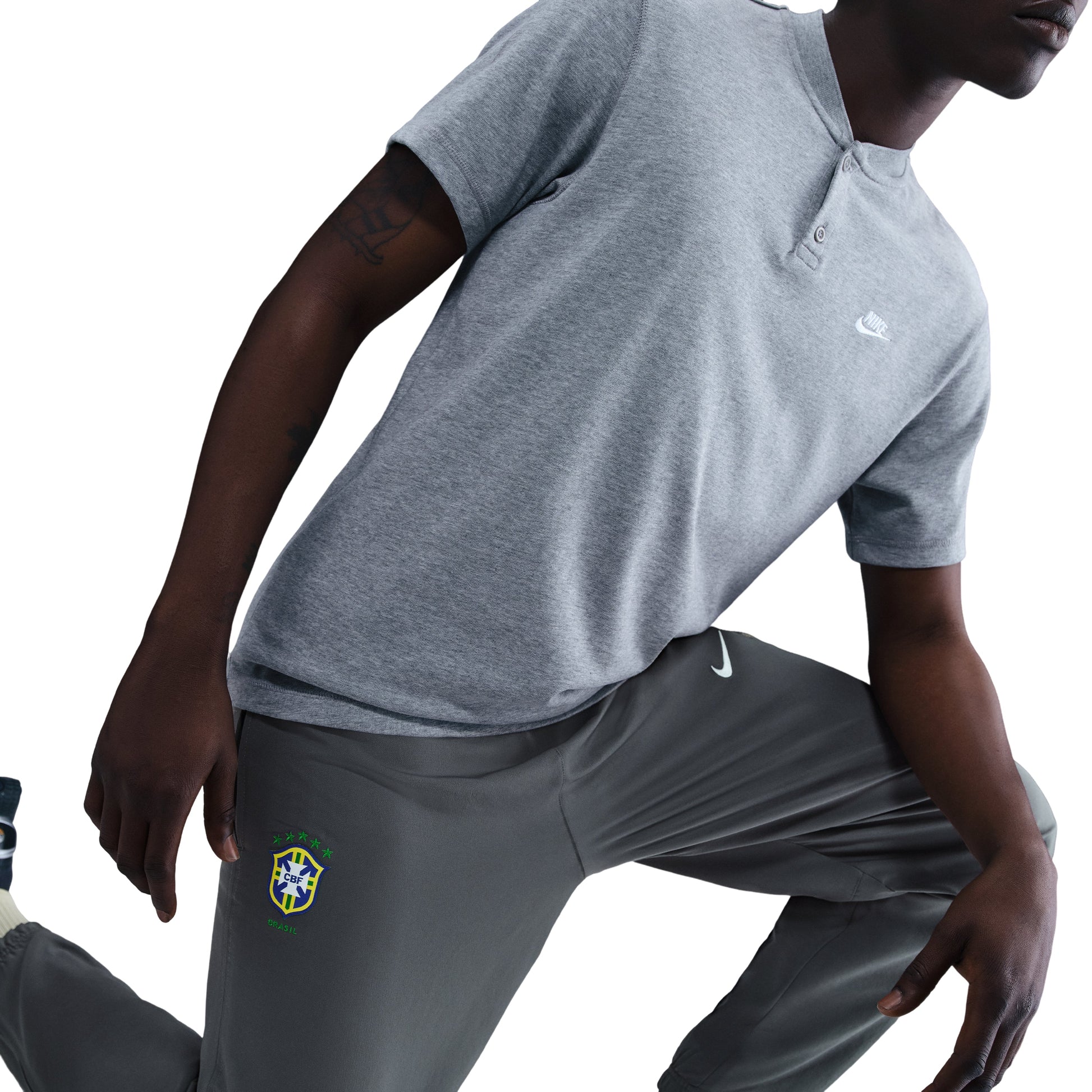 Nike Brazil 2004 Reissue Track Pants 'Grey' HV4431-021