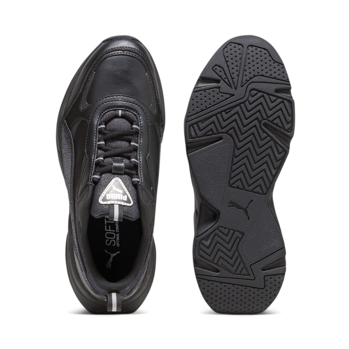 (WMNS) PUMA Cassia 'Winter Wonderland Black' 393975-02