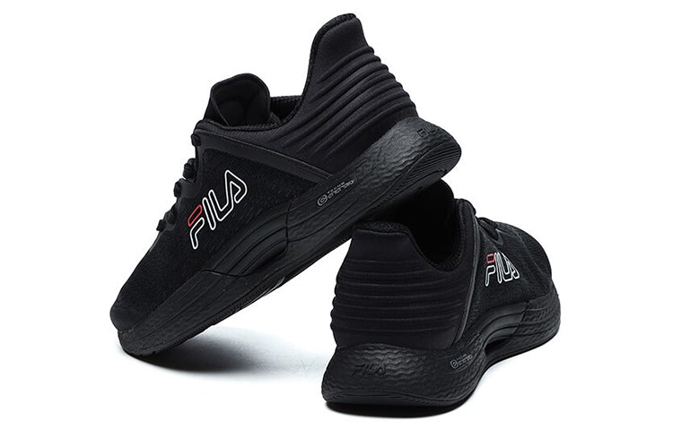 FILA Athletics Side Logo Low-Top 'Triple Black' A12M122104FBK