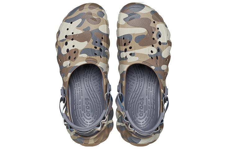 Crocs Echo Camo Redux Clog 'Charcoal Camo Green' 209134-025