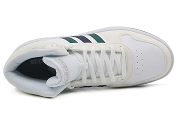 adidas Hoops 2.0 Mid 'White Green' FW9348
