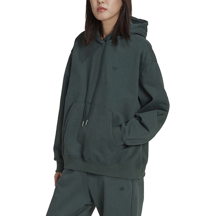 (WMNS) adidas Adicolor Oversize Hoodie 'Green' HM1783