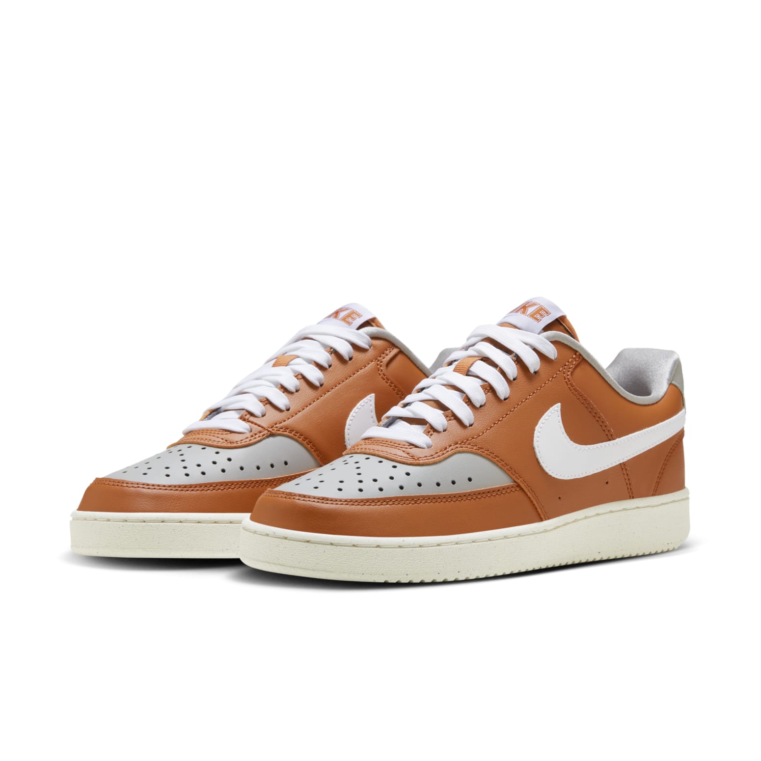 (WMNS) Nike Court Vision LO NN 'Orange Grey' FJ2767-800
