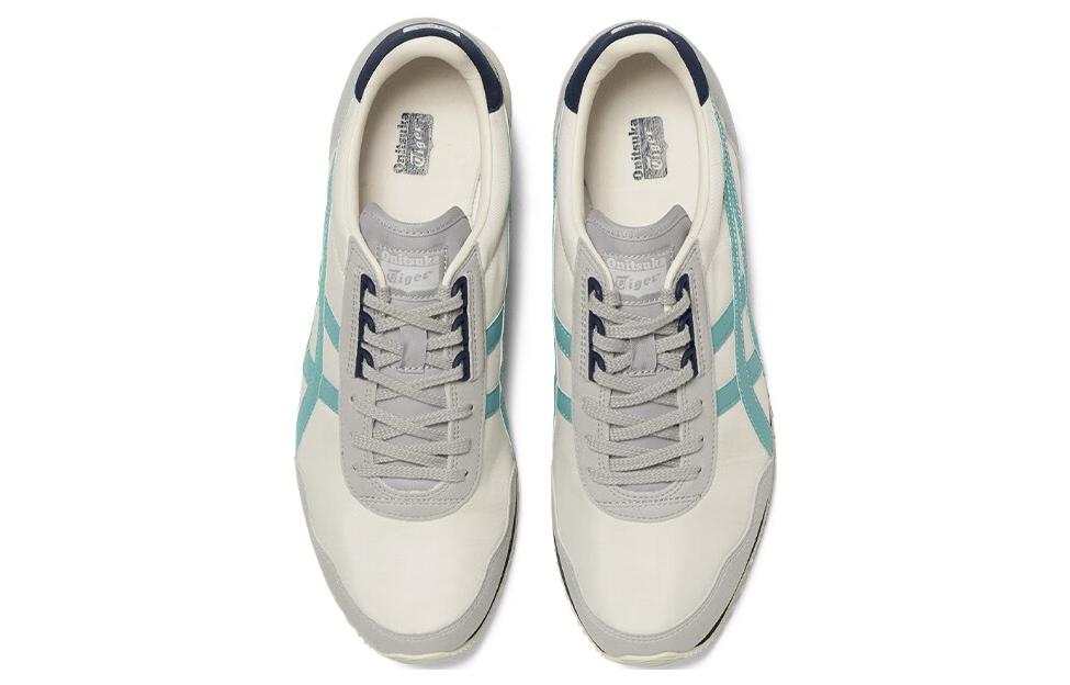 Onitsuka Tiger Dualio Marathon Running Shoes 'Cream White Grey Aqua' 1183B545-203