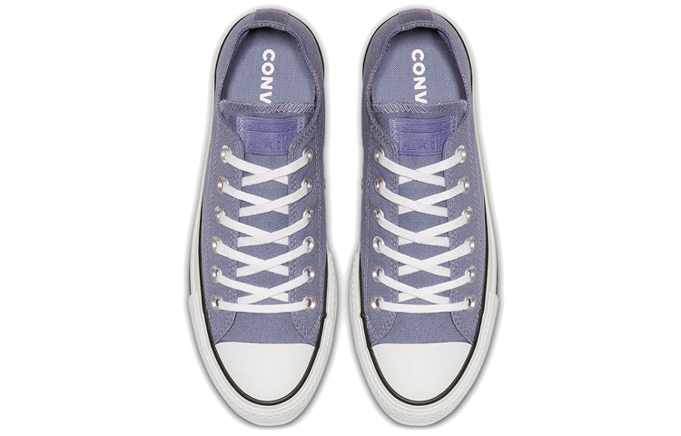 (WMNS) Converse Chuck Taylor All Star Platform Low Top Thick Sole Blue Grey 564997C
