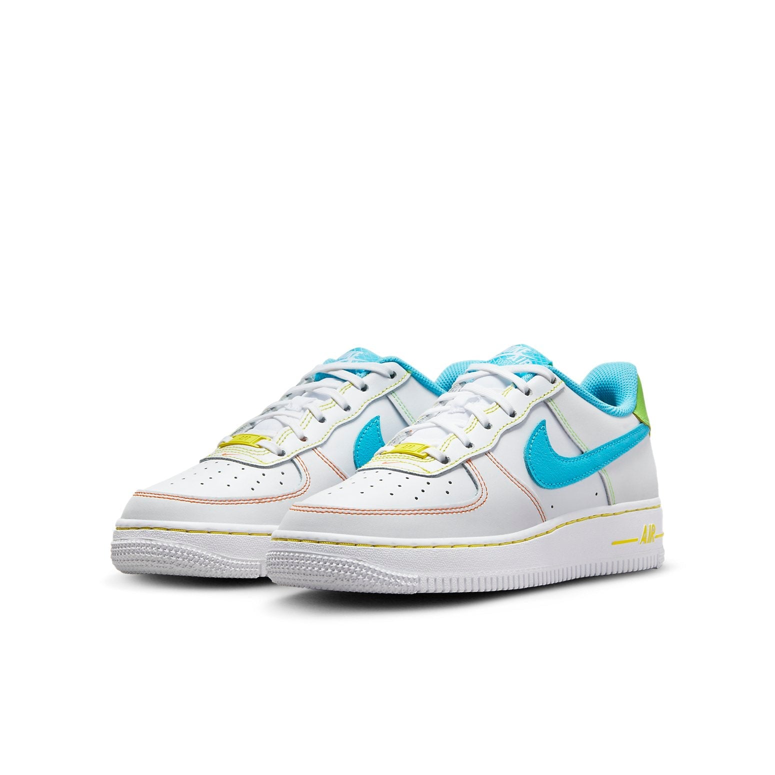 (GS) Nike Air Force 1 Low 'White Multi' FJ4614-100