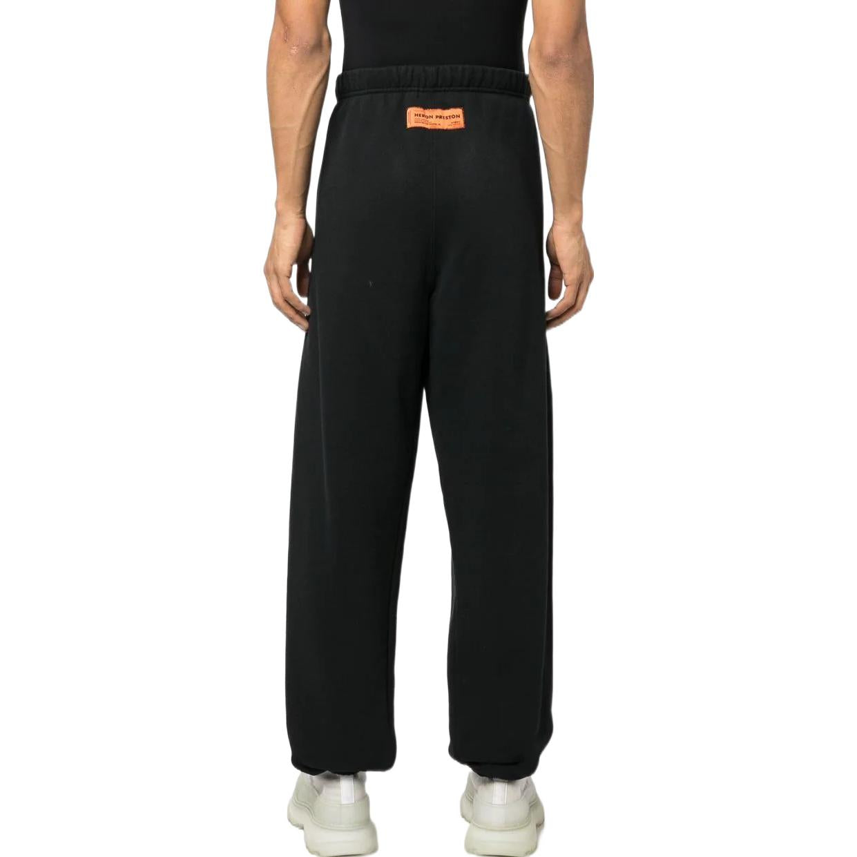 HERON PRESTON SS23 HPNY Sweat Pants 'Black White' HMCH027C99JER0021001