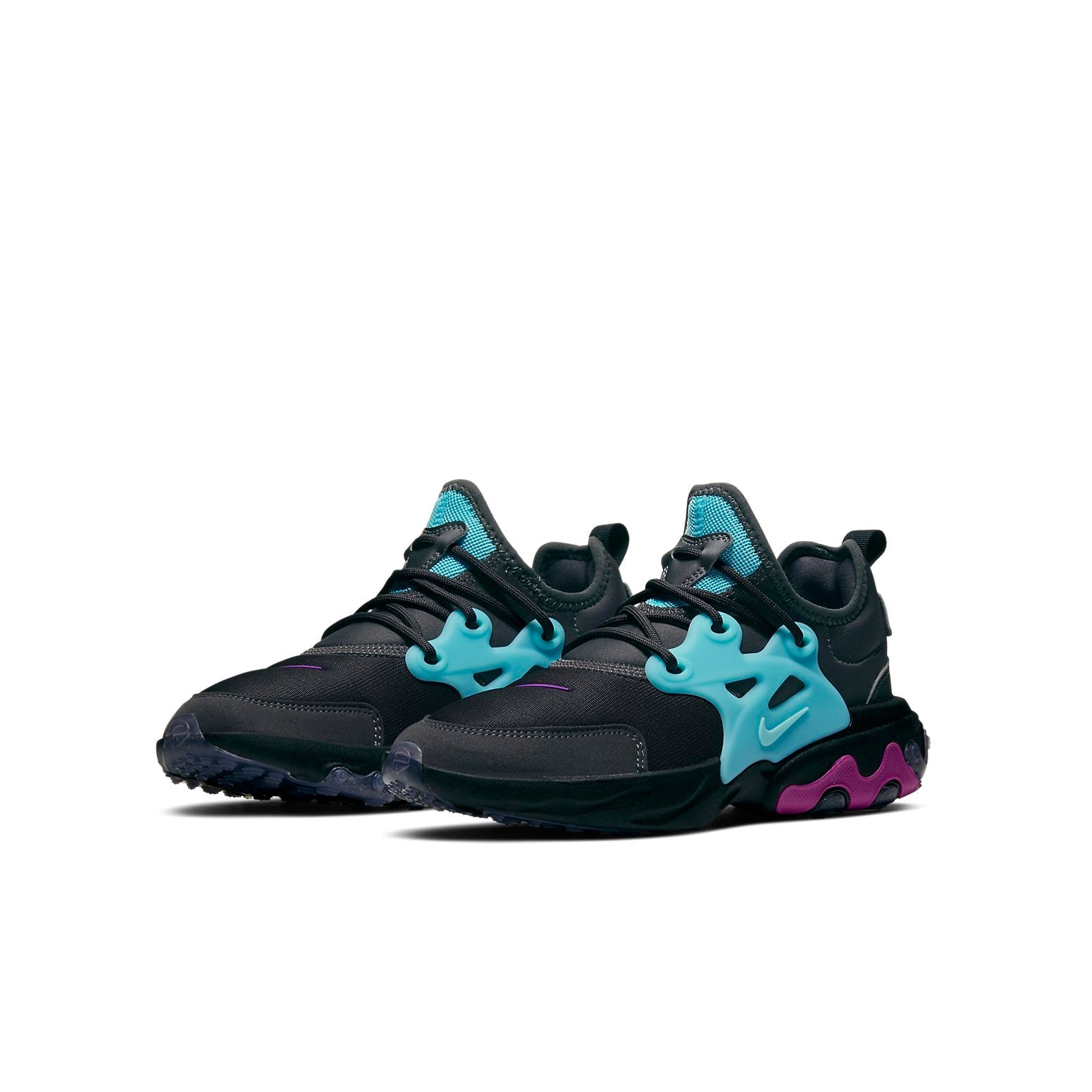 (GS) Nike React Presto 'Thunder Grey Aurora' BQ4002-011