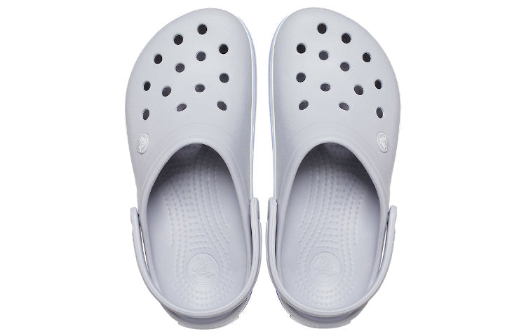 Crocs Crocband Lightweight Wear-Resistant Unisex Gray Sandals 11016-1FH