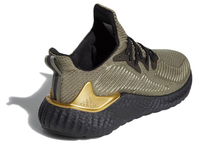 adidas AlphaBoost 'Legacy Green Gold Metallic' EH3321