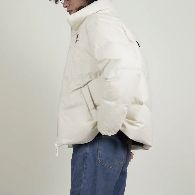New Balance Short Down Jacket Asia Sizing 'White' 5PB43053-CRE