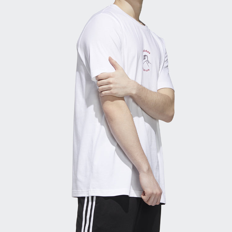 adidas originals MIC Graphic T 1 Sports Short Sleeve White GP3483