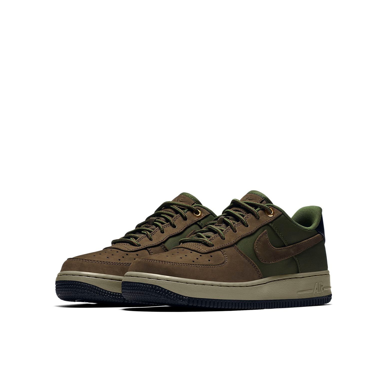 (GS) Nike Air Force 1 Low Premier 'Brown Army Olive' AV5251-200
