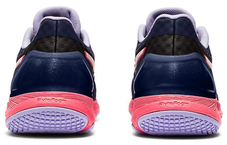 (WMNS) ASICS Netburner Super FF (D) Running Shoes Black/Pink 1072A013-408