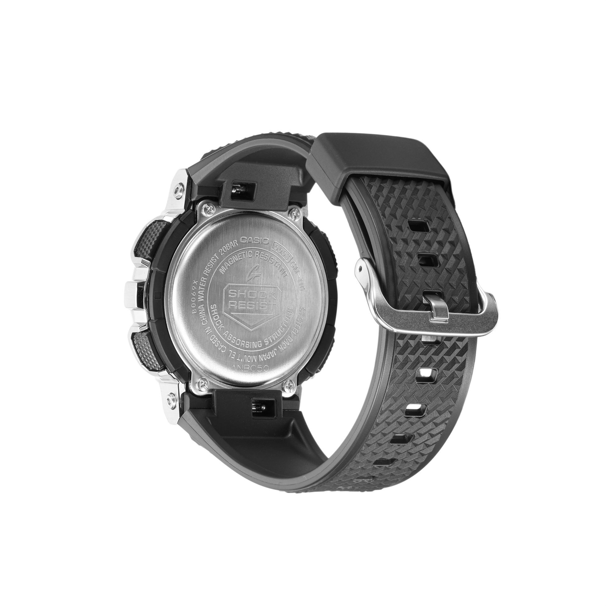 CASIO G-Shock Analog-Digital 'Black Silver' GM-110-1ACR