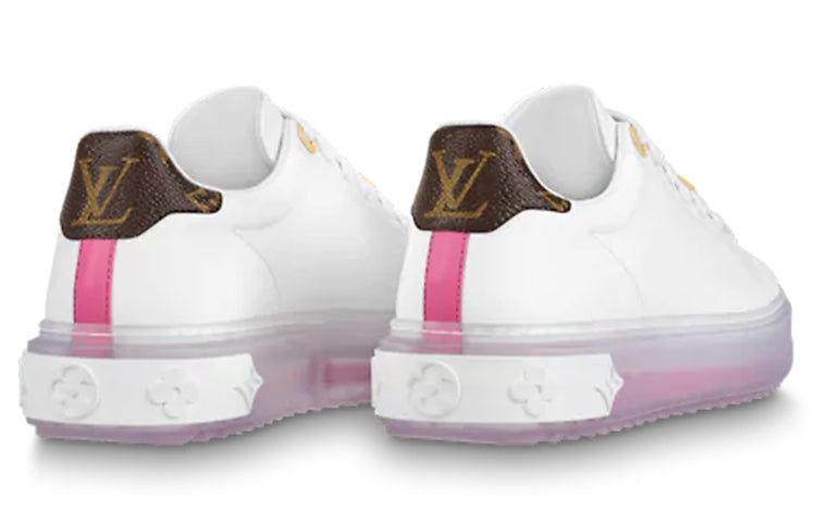 (WMNS) LOUIS VUITTON Time Out Sneakers 'White Pink Gold' 1A8NFR