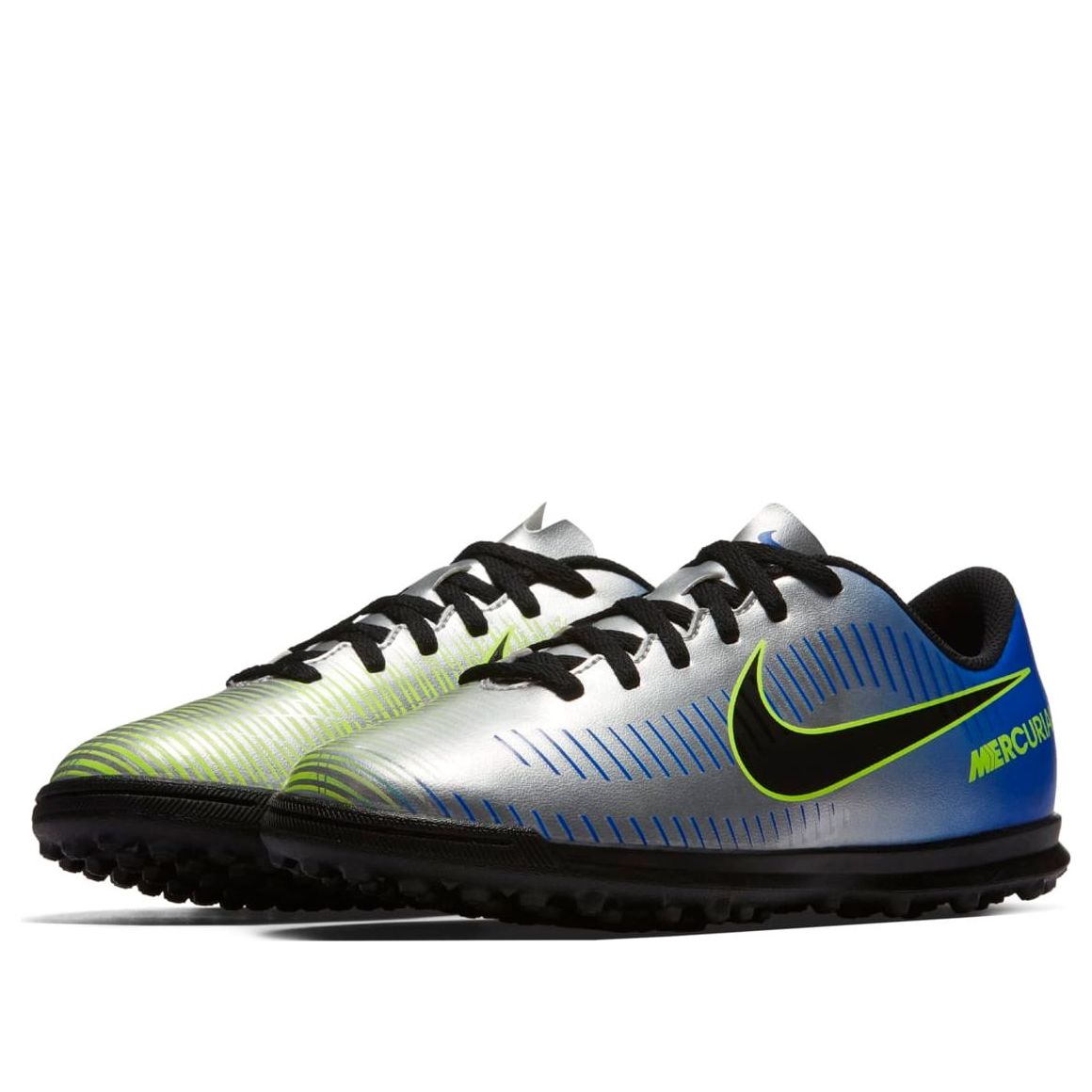 (GS) Nike Mercurialx Victory 6 TF 'Silver Blue' 921497-407