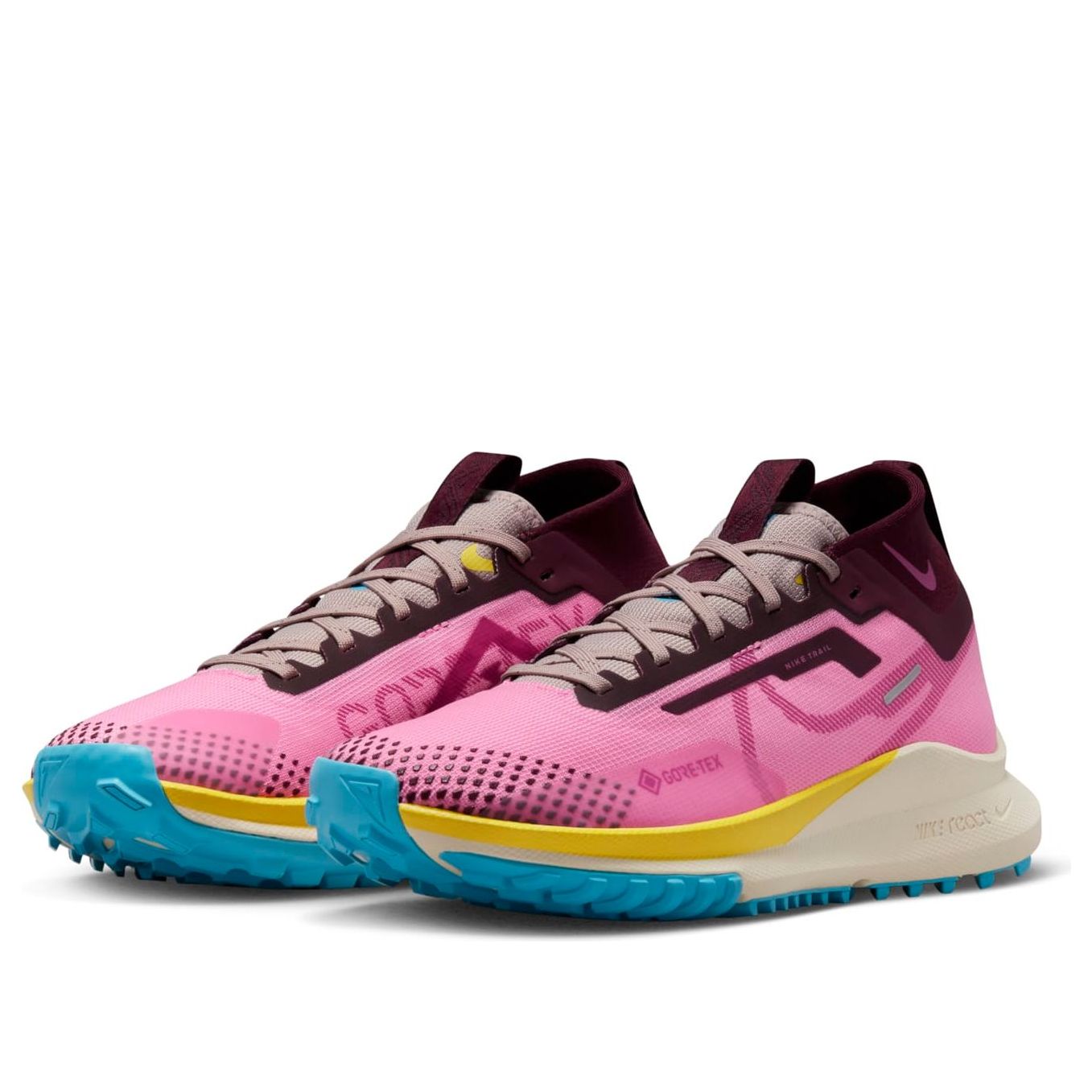 (WMNS) Nike Pegasus Trail 4 GTX 'Night Maroon' FD0797-600