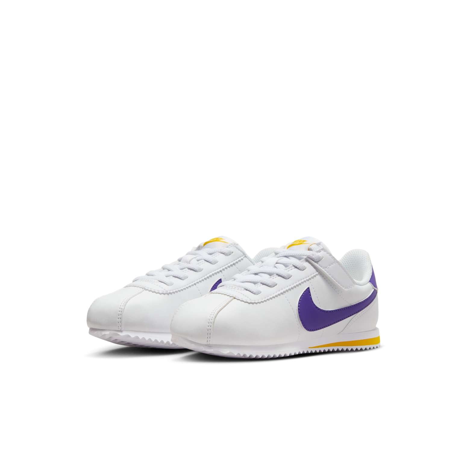 (PS) Nike Cortez EasyOn 'White Varsity Maize Varsity Purple' DM0951-105