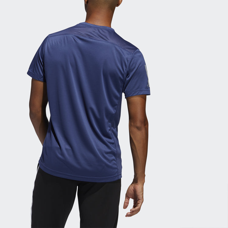 adidas Own The Run Sports Short Sleeve Tee 'Blue Grey' FL6945