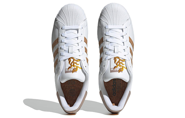 adidas originals Superstar 'White Brown' GY0013