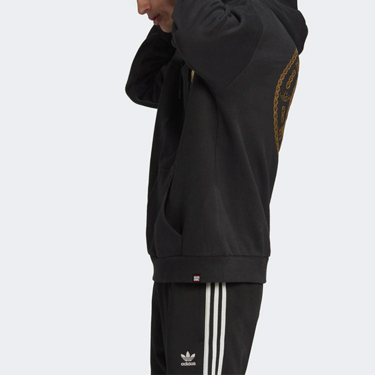 adidas originals Run Dmc Contrasting Colors Printing Casual Sports Black GT1762