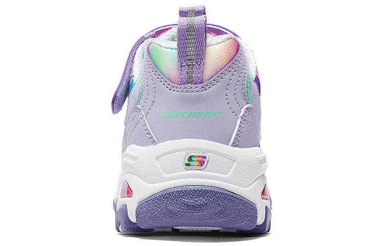 (GS) Skechers DLITES Low 'Lavender Multi' 303905L-LVMT
