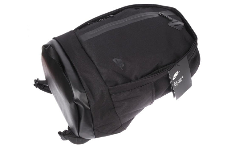 Nike CHEYENNE 3.0 PREMIUM Polyester Artificial Leather Casual Sports Black Backpack BA5265-014
