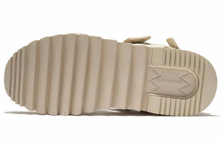(WMNS) Li-Ning Counterflow Sandals 'Khaki' AGUS006-3