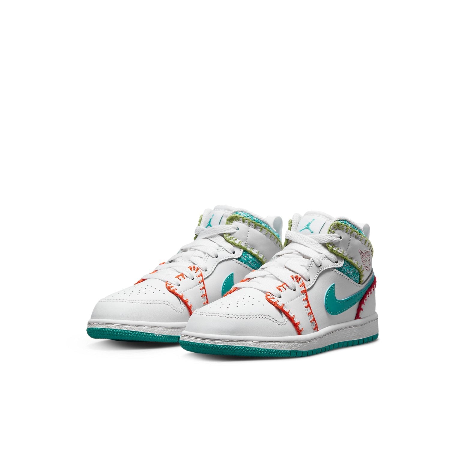 (PS) Air Jordan 1 Mid SE 'Multi Knit' DM9648-100
