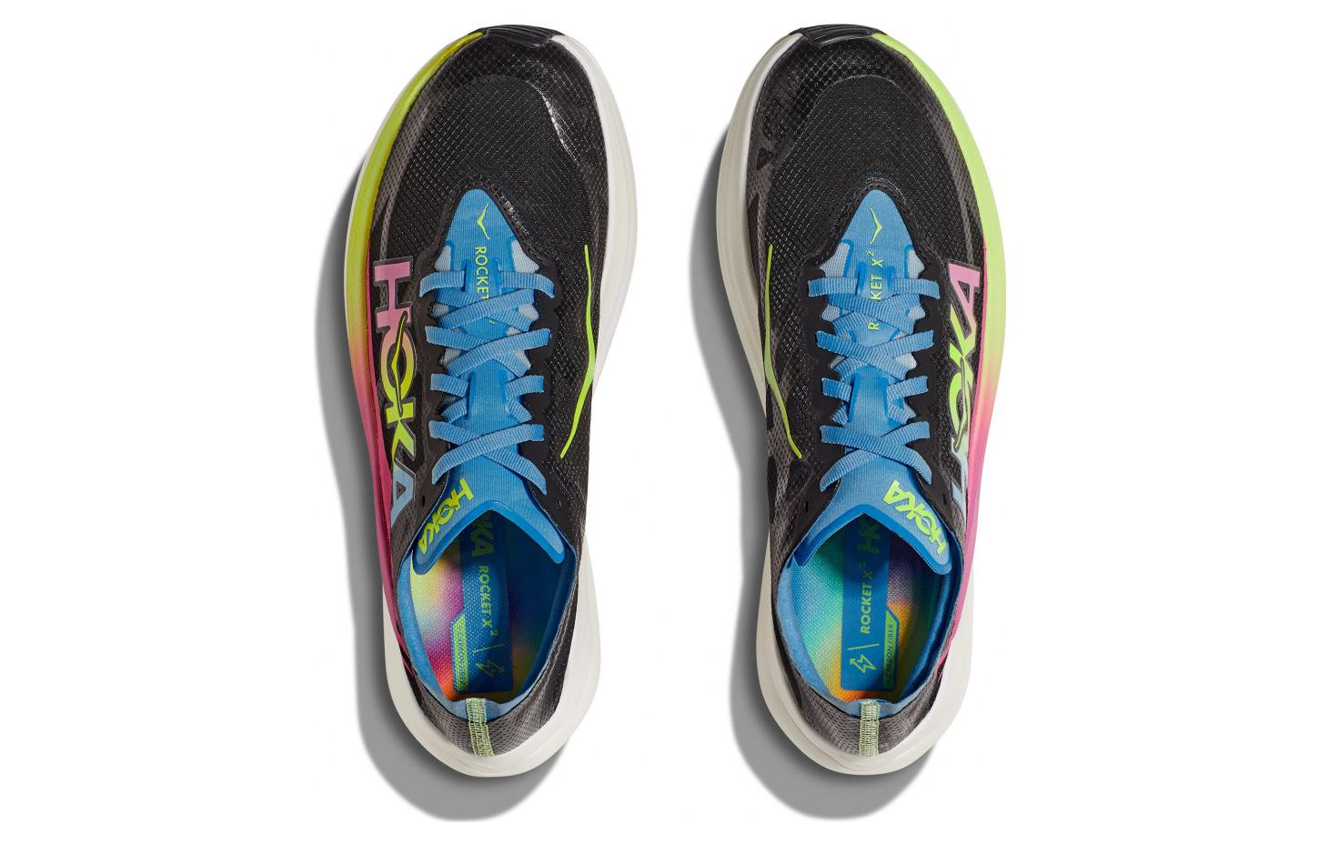 HOKA ONE ONE Rocket X 2 'Black Rainbow' 1127927-BKML