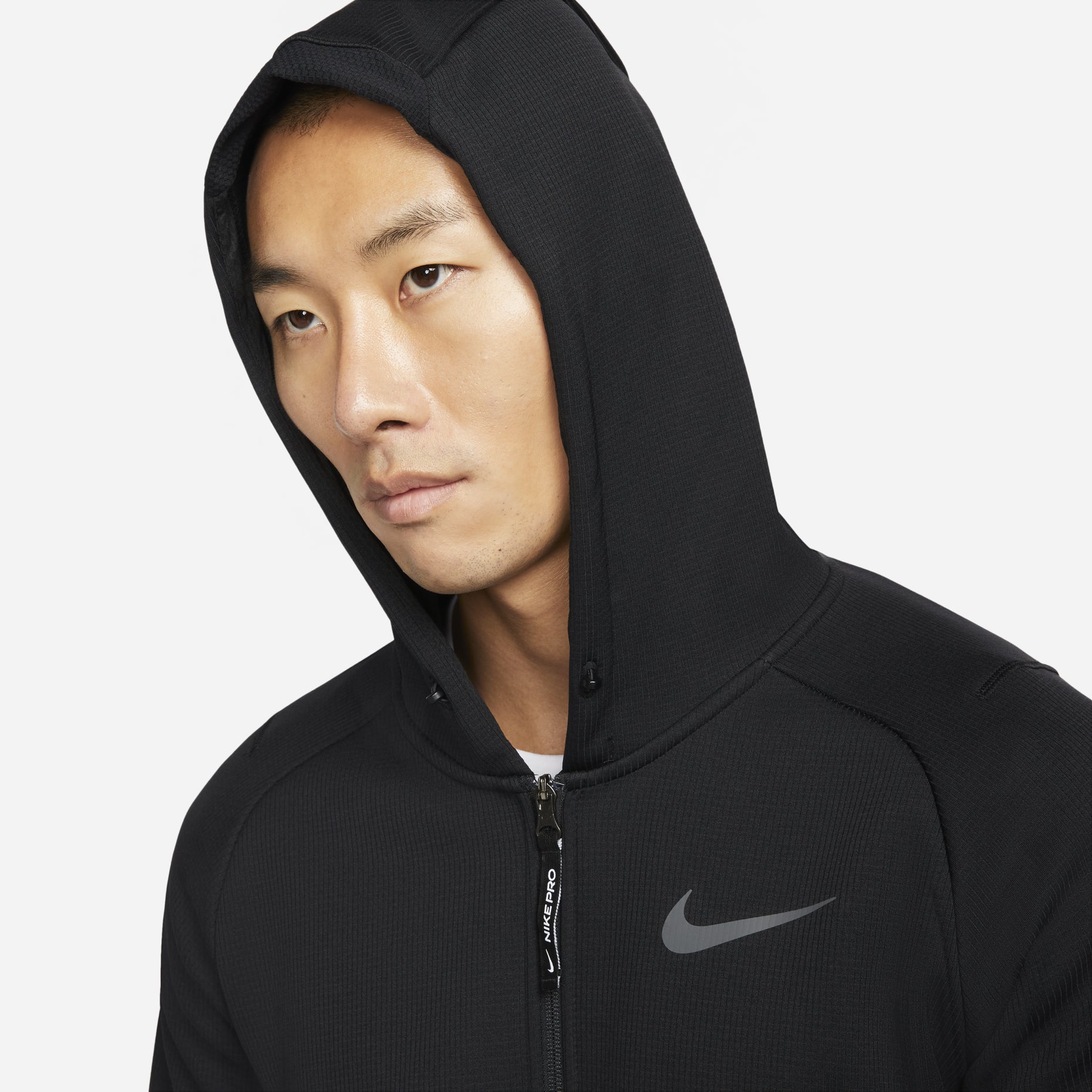 Nike Pro Therma-FIT Fleece Hooded Jacket 'Black' DD2125-010