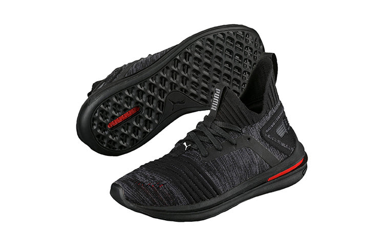 PUMA Ignite Limitless Evoknit K Running Shoes Black 190659-01