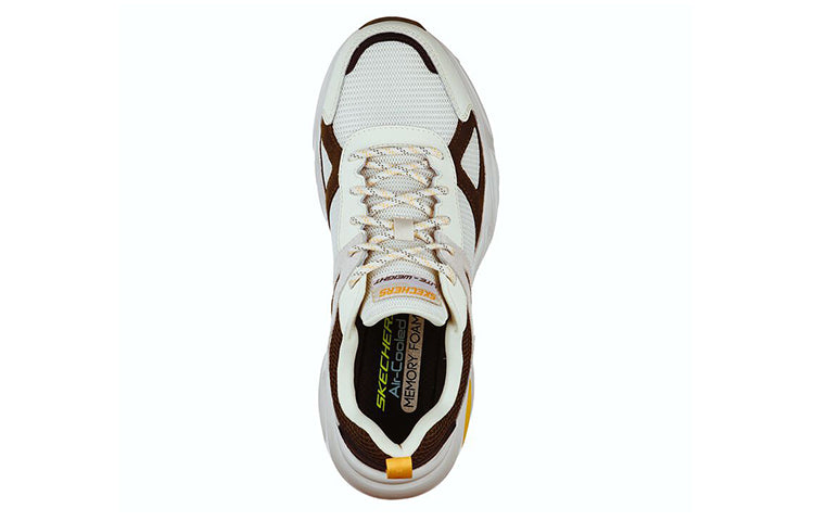 Skechers Stamina Airy Neurolock Low Top Running Shoes Cream 237235-OFWT