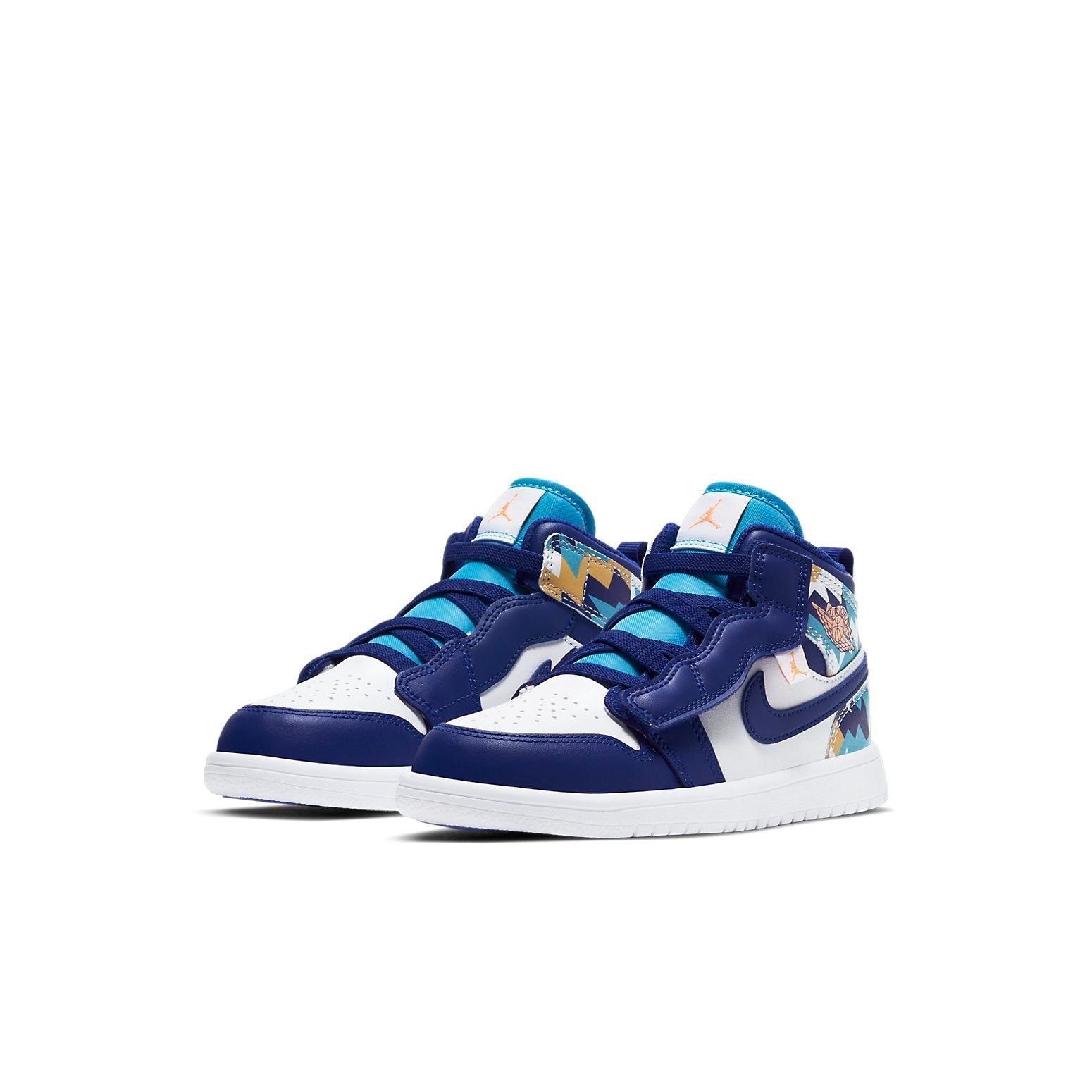 (PS) Air Jordan 1 Mid ALT 'White Blue' AT4612-105