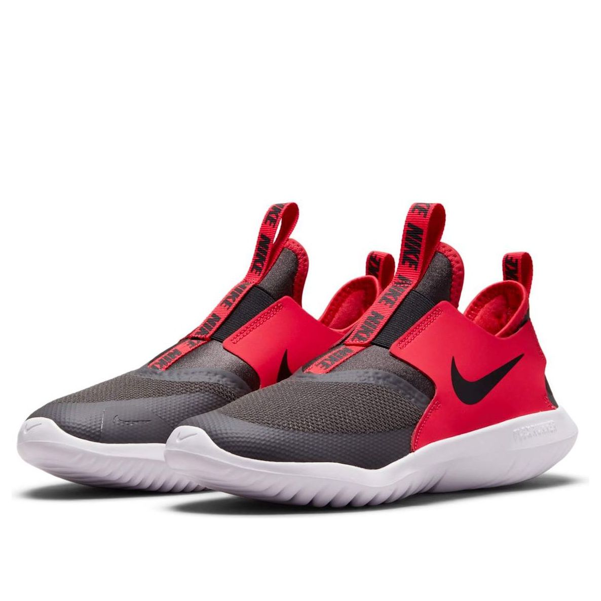 (GS) Nike Flex Runner 'Medium Ash Siren Red' AT4662-200