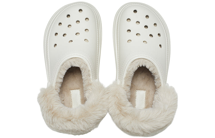 Crocs Stomp Lined Clogs 'White' 208546-160