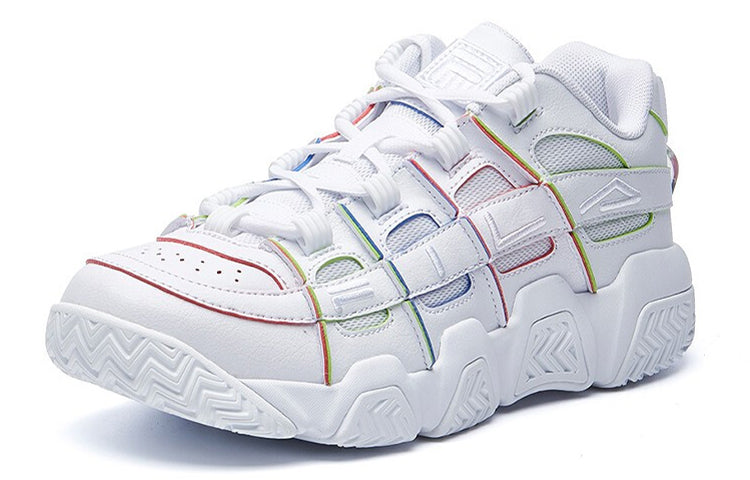 FILA Sports Basketball Shoes White F12M031218FWT