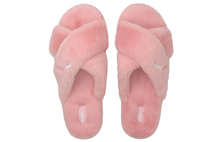 (WMNS) PUMA Fluff X Strap Slide 'Lotus' 384936-03