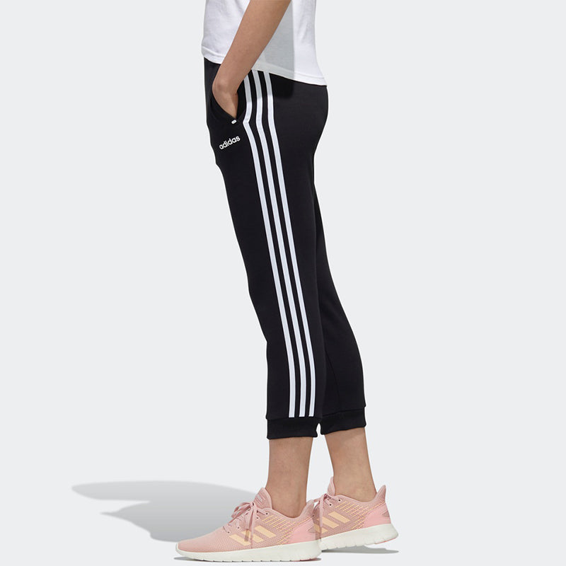 (WMNS) adidas Neo Essentials 3-Stripes Pants 'Black' GJ7949