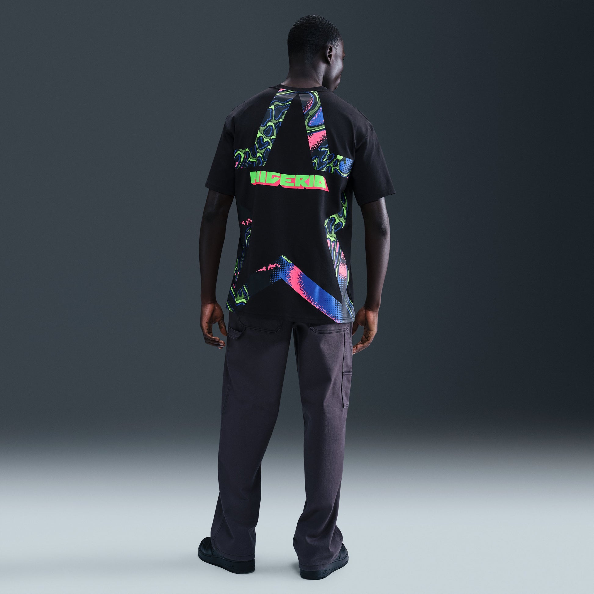 Nike Nigeria Premium Goalkeeper T-Shirt 'Black' IO4583-010