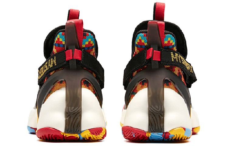 ANTA UFO ET 2.0 Mid Top 'Black Red Yellow' 112011618-6