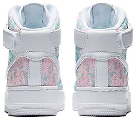 (WMNS) Nike Air Force 1 Upstep Hi LX 'Sequin Fabric' 898422-100