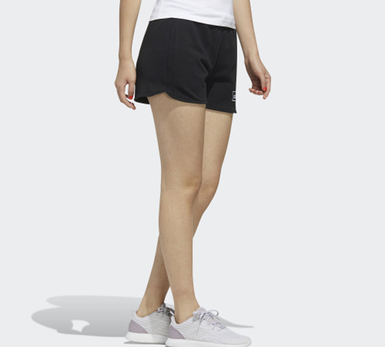 (WMNS) adidas neo W C+ Short Sports Shorts Black FP7401