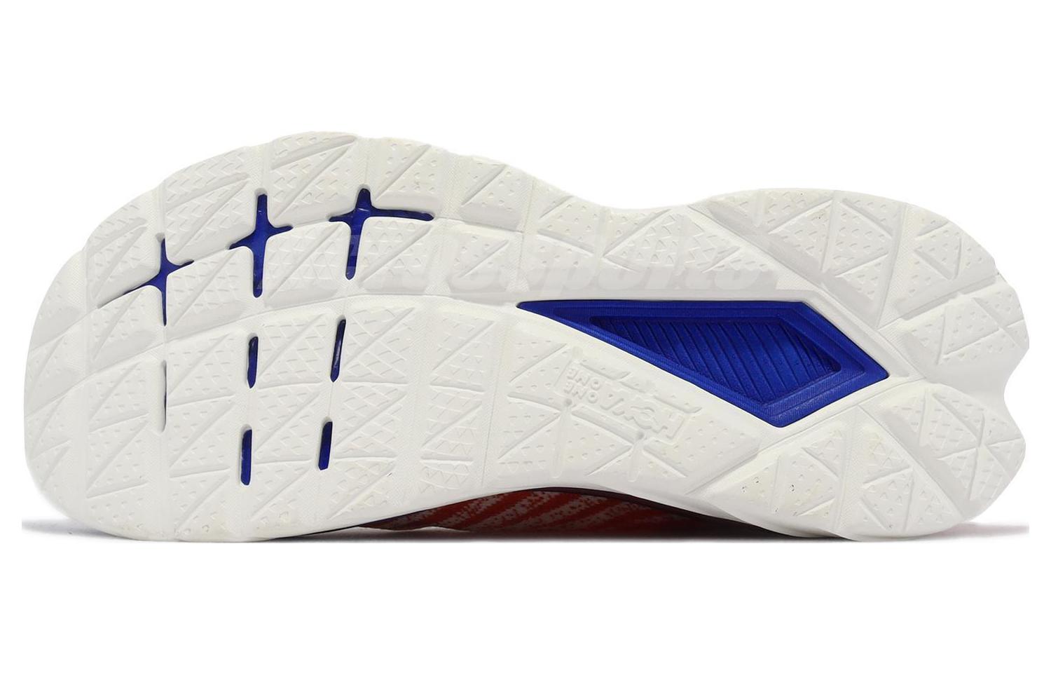 (WMNS) HOKA ONE ONE Mach 5 Wide 'White Fire Red' 1136678-WFM
