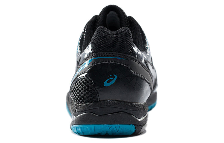 ASICS Gel-V Swift Cv Lo Low-Top Volleyball Shoes Black/Blue TVR485-9099