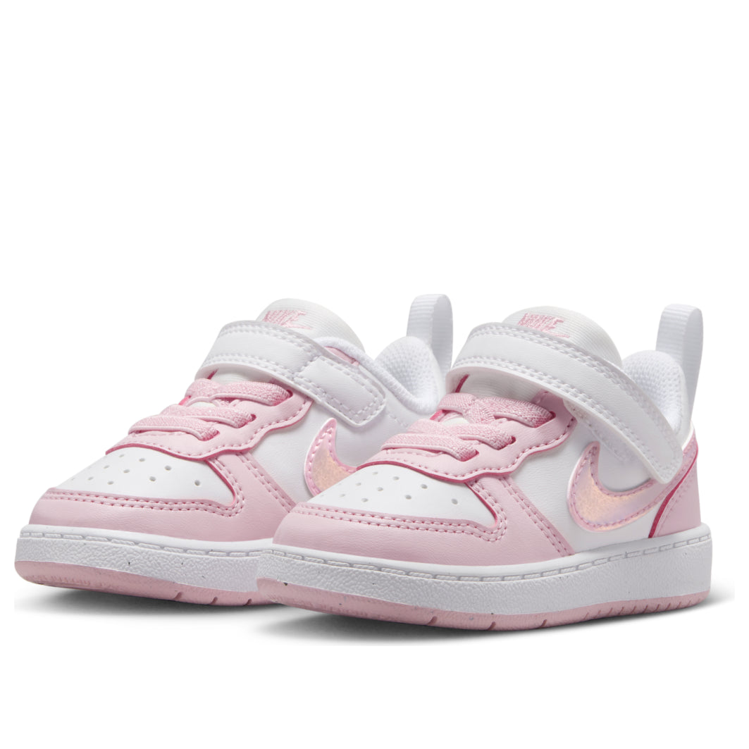 (TD) Nike Court Borough Low 'White Pink Foam' DV5458-105