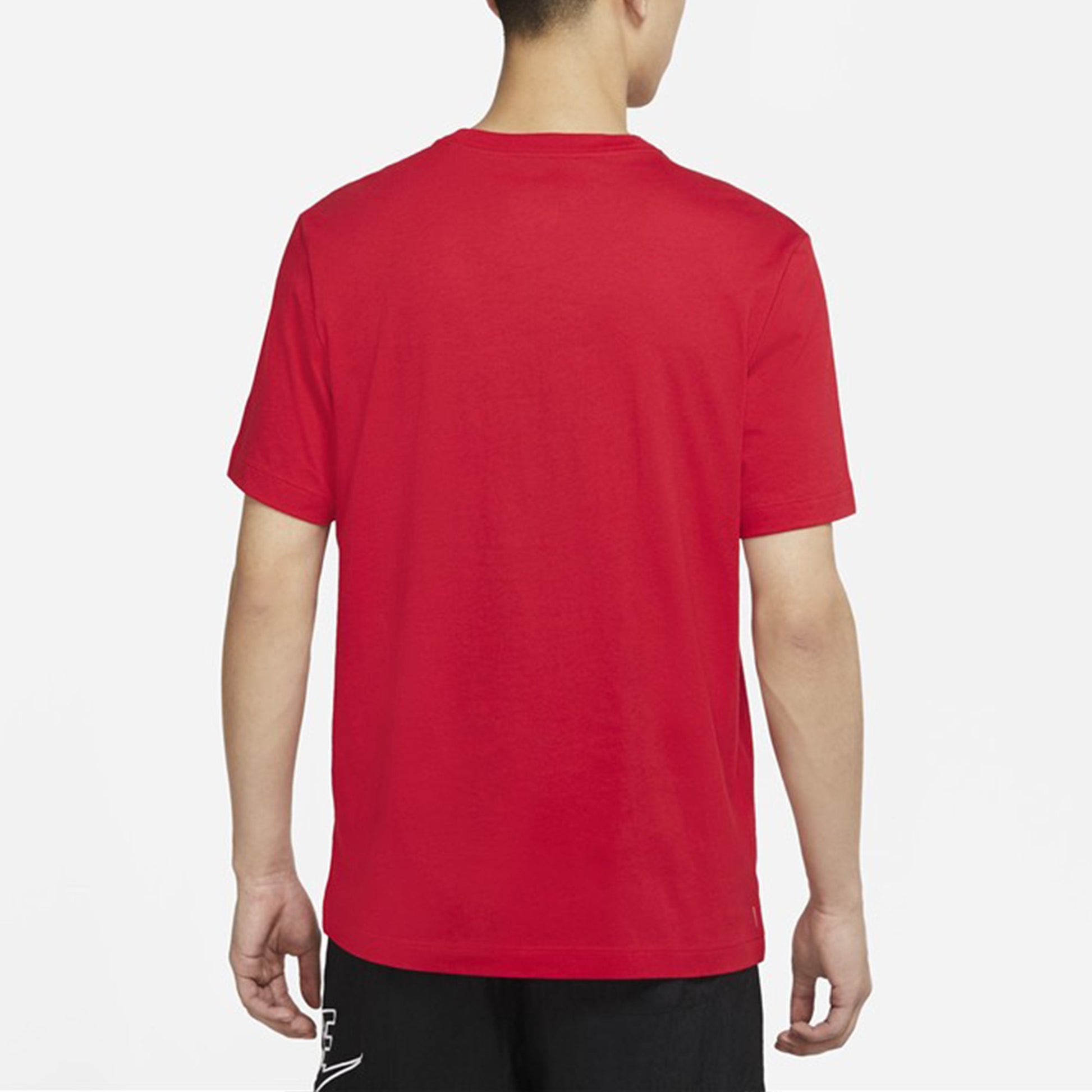 Nike Sportswear Cartoon Printing Sports Round Collar Male Red DB6152-657