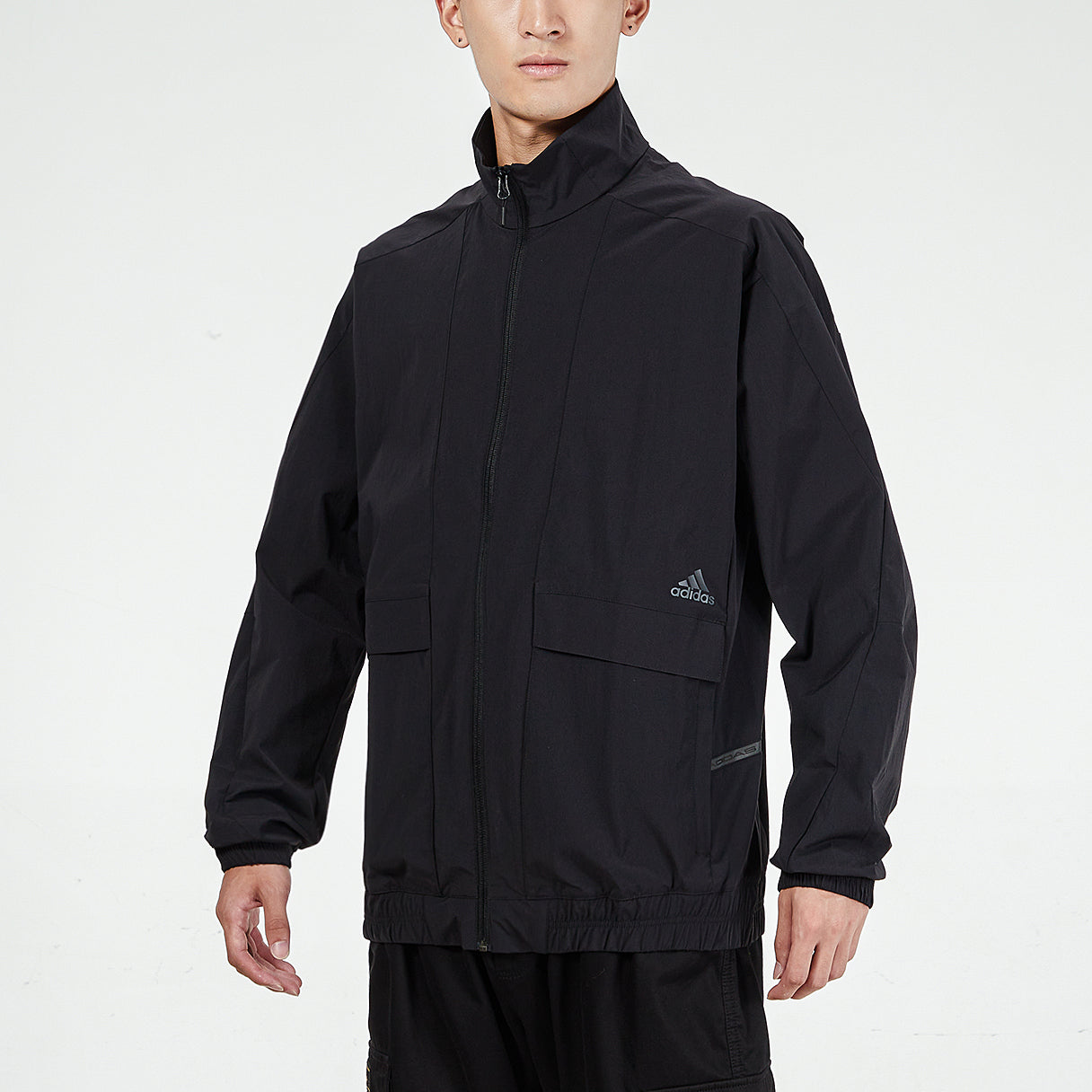 adidas Th Wv Ttop Jkt Windproof Sports Jacket Black H40215